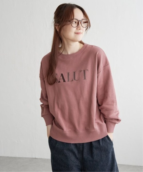 LBC（エルビーシー）の「ステッチ刺繍ロゴ裏毛プルオーバー（スウェット・レディース・ベージュ/グリーン/ワインレッド/その他6・M/L）」の18枚目の写真