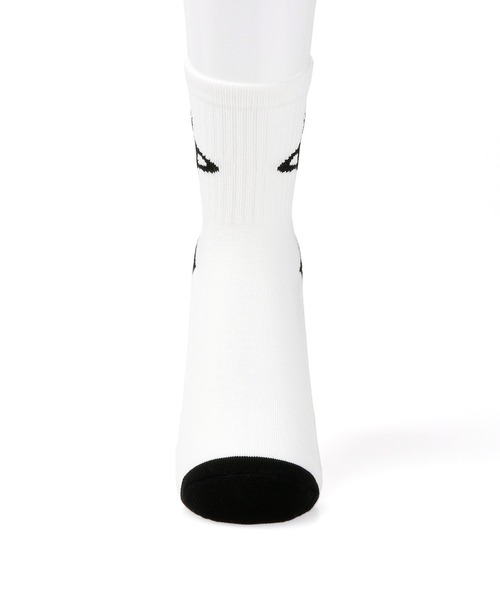 Vivienne Westwood ACCESSORIES（ヴィヴィアンウエストウッドアクセサリー）の「ORBスポーティ メンズ リブソックス【249970 361M】（ソックス/靴下・メンズ・ベージュ/ホワイト/ライトブルー/グレー・25-27）」の5枚目の写真