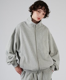 STAND NECK FULL-ZIP SWEAT / スタンドネックフルジップスウェット
