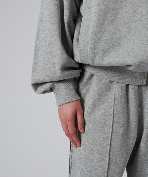 セール】STAND NECK FULL-ZIP SWEAT / スタンドネックフルジップ