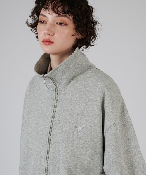 セール】STAND NECK FULL-ZIP SWEAT / スタンドネックフルジップ