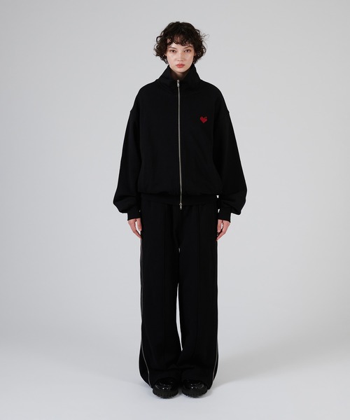 セール】STAND NECK FULL-ZIP SWEAT / スタンドネックフルジップ