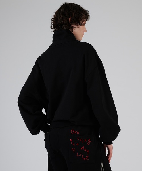 【美品】 glamb ジップネック スウェット Zip Neck Sweat 0000173632000.jpg