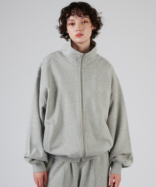 セール】STAND NECK FULL-ZIP SWEAT / スタンドネックフルジップ