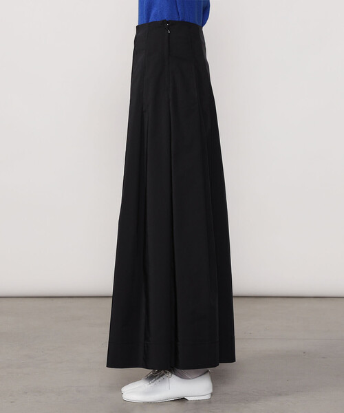 Scye（サイ）の「Scye | プリーツマキシスカート WOMEN（スカート・レディース・ブラック・38）」の4枚目の写真