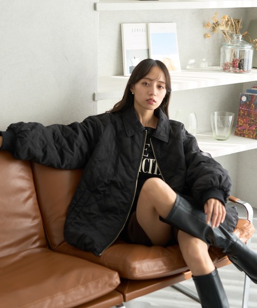 &ellecy アンドエルシー ブルゾン Lois CRAYON/ロイスクレヨン〉〈&ellecy/アンド エルシー〉POP