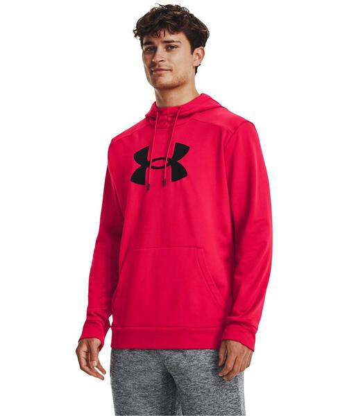 【セール】UAアーマーフリース ビッグロゴ フーディー（トレーニング/メンズ）（スウェット）｜UNDER ARMOUR（アンダーアーマー）