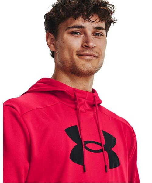 UNDER ARMOUR(アンダーアーマー)の「UAアーマーフリース ビッグロゴ フーディー(トレーニング/メンズ)(スウェット・メンズ・レッド・3XL/2XL/L/M/S/XL)」の4枚目の写真