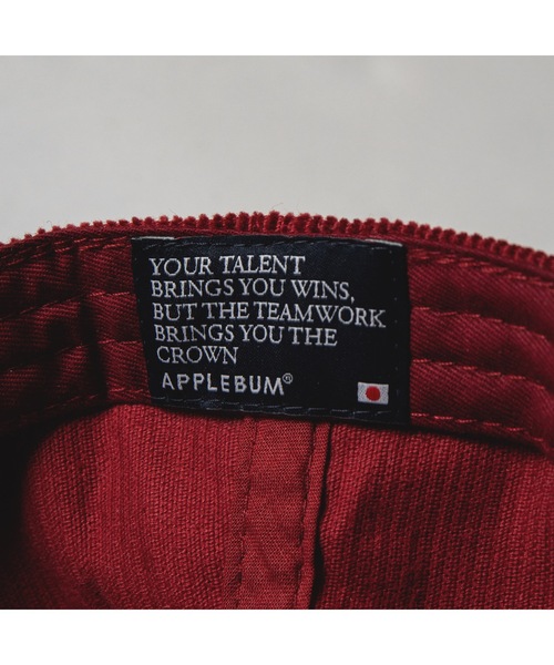 APPLEBUM（アップルバム）の「Corduroy Cap（キャップ・メンズ・ネイビー/バーガンディー/ブラック/ブラウン系その他・FREE）」の15枚目の写真