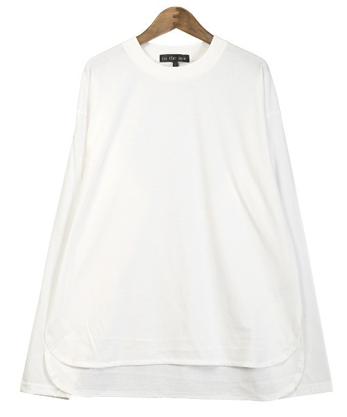 LUXSTYLE(ラグスタイル)の「レイヤード透かし編みニット&ロンT(アンサンブル・メンズ・ブラック・L/M)」の11枚目の写真