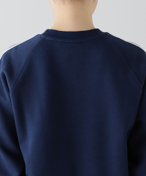 U by SPICK&SPAN(ユーバイスピックアンドスパン)の「【ADIDAS / アディダス】 3-STRIPES CREW(Tシャツ/カットソー・レディース・ネイビー/ブラウン・FREE)」の8枚目の写真