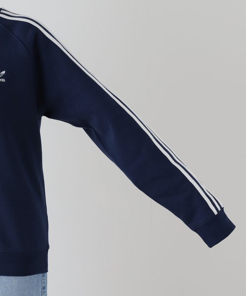 U by SPICK&SPAN(ユーバイスピックアンドスパン)の「【ADIDAS / アディダス】 3-STRIPES CREW(Tシャツ/カットソー・レディース・ネイビー/ブラウン・FREE)」の9枚目の写真