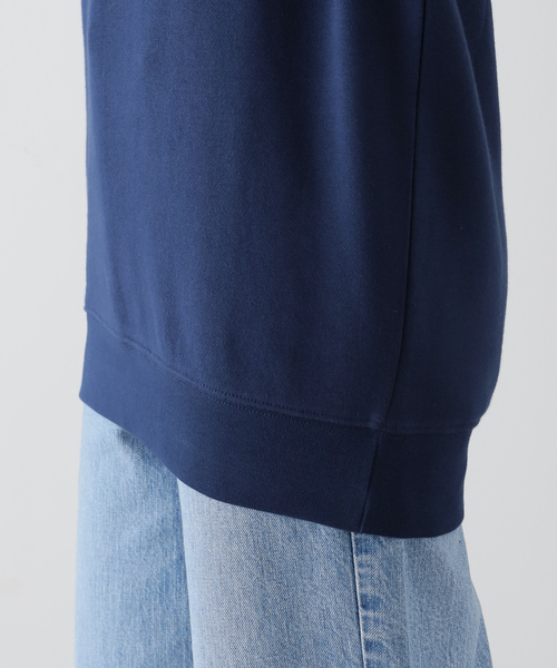 U by SPICK&SPAN(ユーバイスピックアンドスパン)の「【ADIDAS / アディダス】 3-STRIPES CREW(Tシャツ/カットソー・レディース・ネイビー/ブラウン・FREE)」の12枚目の写真