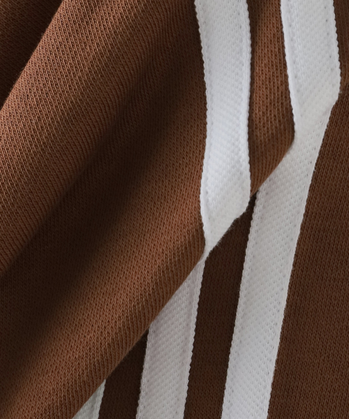 U by SPICK&SPAN(ユーバイスピックアンドスパン)の「【ADIDAS / アディダス】 3-STRIPES CREW(Tシャツ/カットソー・レディース・ネイビー/ブラウン・FREE)」の16枚目の写真