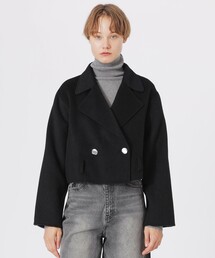 LOVELESS | リバーウールショートトレンチ(ブルゾン)