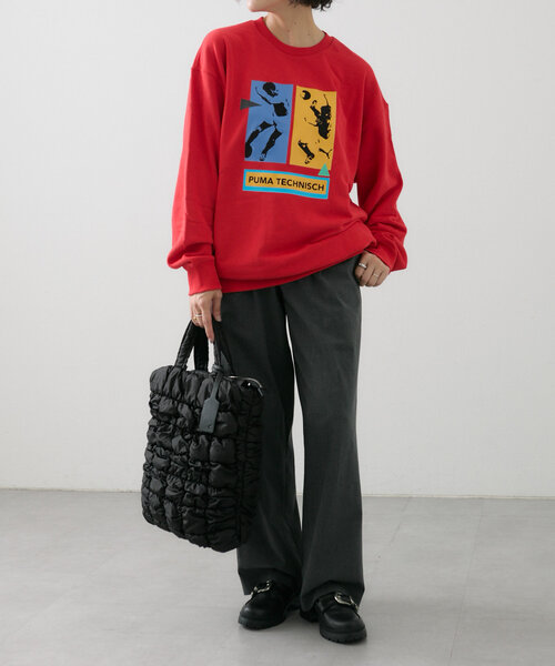 【セール】【PUMA(プーマ)】GRAPHICS TECHNISCH CREW/スウェット（スウェット）｜PUMA（プーマ）
