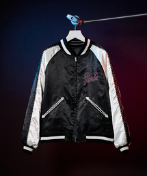 417 EDIFICE | PARIS BASKETBALL(パリ バスケットボール) 別注 リバーシブル スカブルゾン(スカジャン)