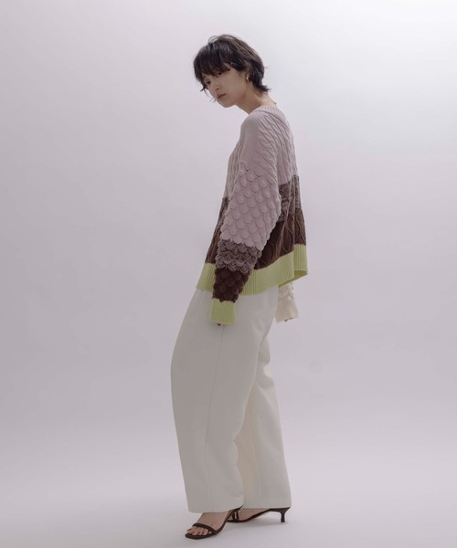 MIXケーブルニット Eimee Law│Eimee Law & LHELBIE 公式