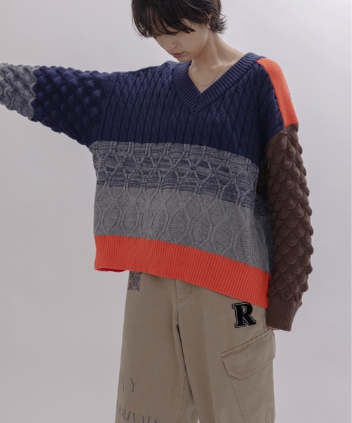 MIXケーブルニット Eimee Law│Eimee Law & LHELBIE 公式オンラインストア