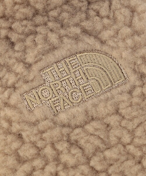 THE NORTH FACE（ザノースフェイス）の「THE NORTH FACE/ザ・ノース・フェイス Reversible Extreme Pile Mitt（手袋・メンズ・チャコールグレー/ベージュ/ナチュラル・MEDIUM/SMALL）」の8枚目の写真