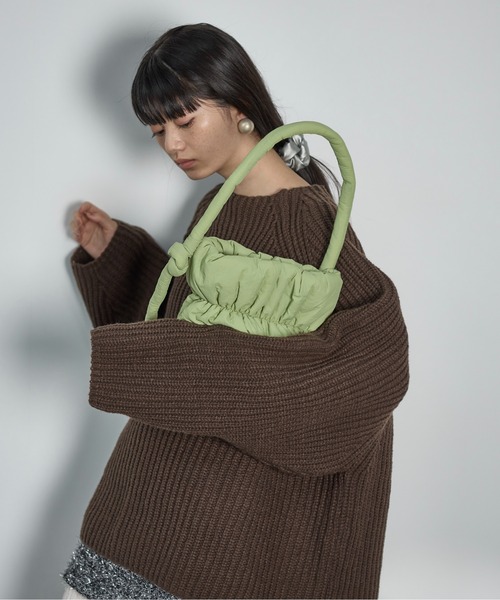 Lure you in♡2WAYギャザーナイロンバッグ Lure you in♡2WAYギャザーナイロンバッグ