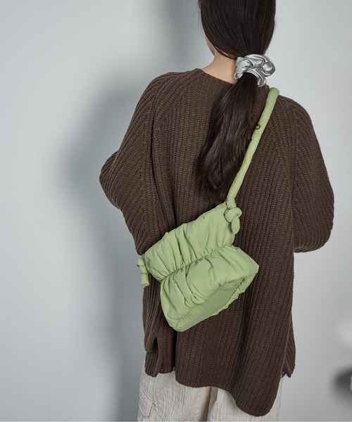 Lure you in♡2WAYギャザーナイロンバッグ Lure you in♡2WAYギャザーナイロンバッグ