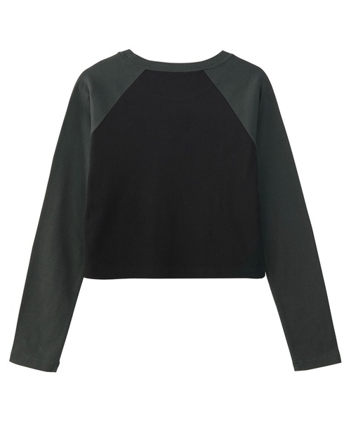 X-girl(エックスガール)の「NUMBERING RAGLAN L/S BABY TEE(Tシャツ/カットソー・レディース・ライトピンク/ブラック/ベージュ・S/M)」の20枚目の写真