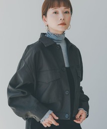 GLOBAL WORK | 高山直子さんコラボ/ミリタリーショートジャケット/EiiS/178562(ミリタリージャケット)