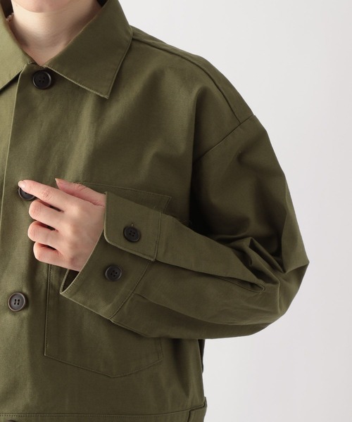 グローバルワーク高山直子さんコラボ/ツィードノーカラージャケット/EiiS グローバルワーク高山直子さんコラボ/ツィードノーカラージャケット