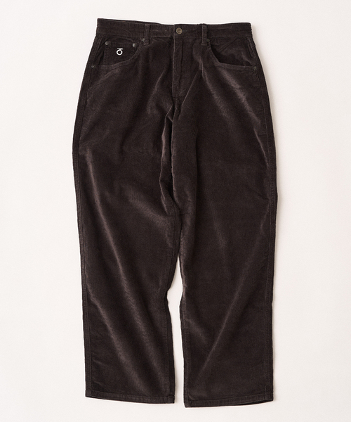 417 EDIFICE（フォーワンセブンエディフィス）の「360 / three sixty OG Baggy Fit 5 Pocket Cord Trousers（スラックス・メンズ・チャコールグレー/ベージュ・30/32/34）」の2枚目の写真