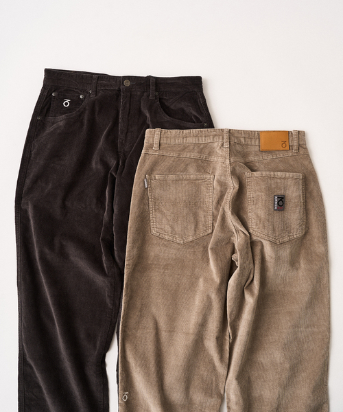 417 EDIFICE（フォーワンセブンエディフィス）の「360 / three sixty OG Baggy Fit 5 Pocket Cord Trousers（スラックス・メンズ・チャコールグレー/ベージュ・30/32/34）」の5枚目の写真