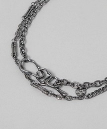 リングレイヤードネックレス/240203