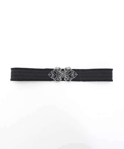 axes femme（アクシーズファム）の「花装飾クラシカルゴムベルト（ベルト・レディース・シルバー/ピンク/ゴールド・FREE）」の18枚目の写真