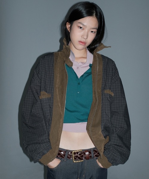 MASONPRINCE（メイソンプリンス）の「ワンポイントロゴ ダブルZIP ミリタリージャケット WT4267【MASONPRINCE】（ミリタリージャケット・メンズ・ブラウン・L/M/S/XL）」の4枚目の写真