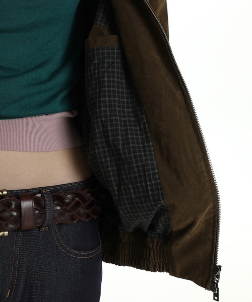 MASONPRINCE（メイソンプリンス）の「ワンポイントロゴ ダブルZIP ミリタリージャケット WT4267【MASONPRINCE】（ミリタリージャケット・メンズ・ブラウン・L/M/S/XL）」の11枚目の写真