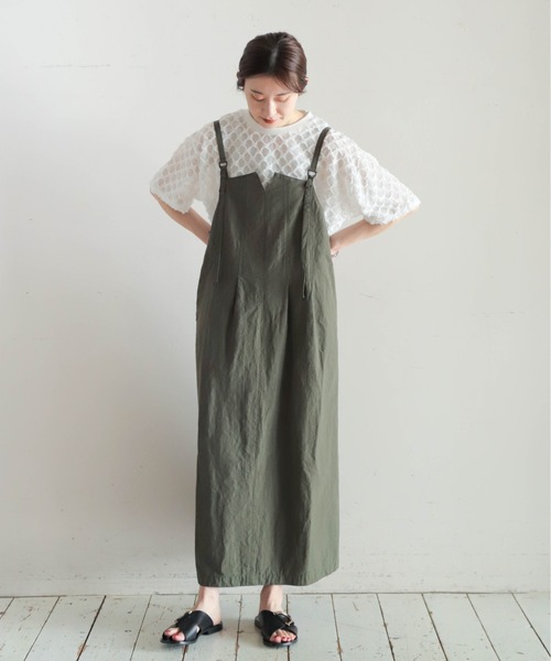 NOMBRE IMPAIR（ノンブルアンペール）の「ツッキリJQ　シアーコンビTEE（Tシャツ/カットソー・レディース・ブラック/ホワイト・FREE）」の10枚目の写真