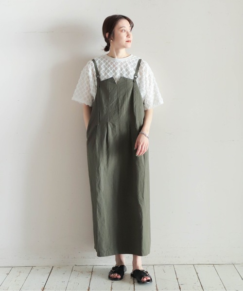 NOMBRE IMPAIR（ノンブルアンペール）の「ツッキリJQ　シアーコンビTEE（Tシャツ/カットソー・レディース・ブラック/ホワイト・FREE）」の9枚目の写真