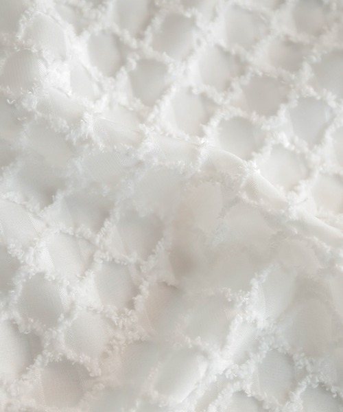 NOMBRE IMPAIR（ノンブルアンペール）の「ツッキリJQ　シアーコンビTEE（Tシャツ/カットソー・レディース・ブラック/ホワイト・FREE）」の21枚目の写真