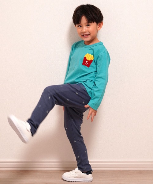 SKAPE（エスケープ）の「ﾐﾗﾉﾘﾌﾞﾊﾟﾝﾂ（その他パンツ・キッズ・ホワイト/レッド/ピンク/グリーン/パープル/ネイビー/ピンク系その他5/アイボリー/ブルー/グレー/ベージュ/ブラック・120cm/80ｃｍ/90cm/100cm/110cm）」の14枚目の写真