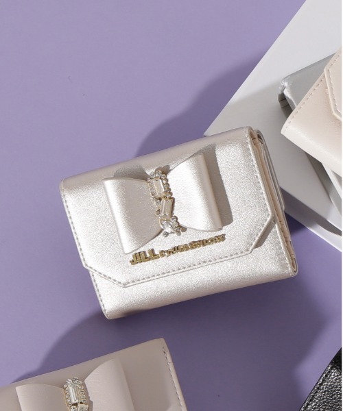 JILL by JILL STUART リボンビジューウォレットシリーズ ◇リボンビジューウォレットシリーズ（折り財布）（財布）｜JILL