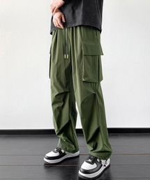 カーゴパンツ メンズゆったりワイドパンツ