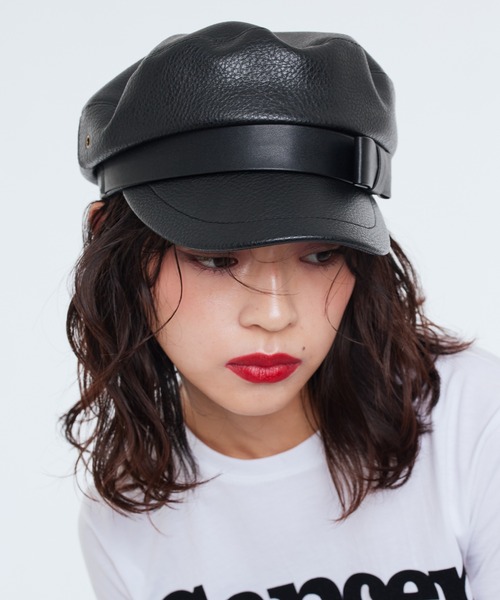 Narcissus(ナルシス)の「【Narcissus】リボンキャスケット(キャスケット・レディース・ホワイト/ブラック・FREE)」の9枚目の写真