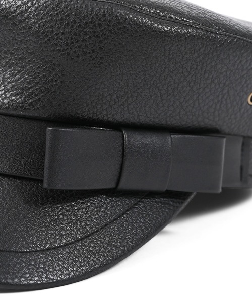 Narcissus(ナルシス)の「【Narcissus】リボンキャスケット(キャスケット・レディース・ホワイト/ブラック・FREE)」の13枚目の写真