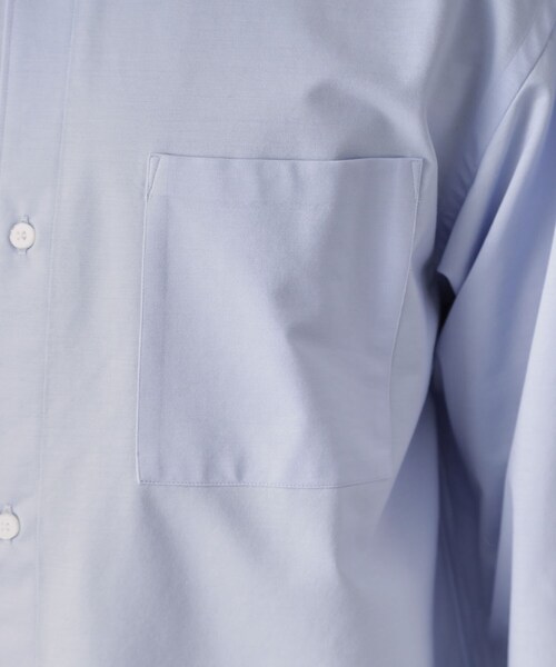DRESSTERIOR（ドレステリア）の「46Gジャージー リラックスシャツ（シャツ/ブラウス・メンズ・ホワイト/サックスブルー・90/91/92/94）」の18枚目の写真