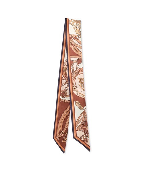 SNIDEL（スナイデル）の「タイスカーフ（その他ヘアアクセサリー・レディース・ベージュ/オレンジ/ピンクベージュ/ライトブルー・FREE）」の4枚目の写真