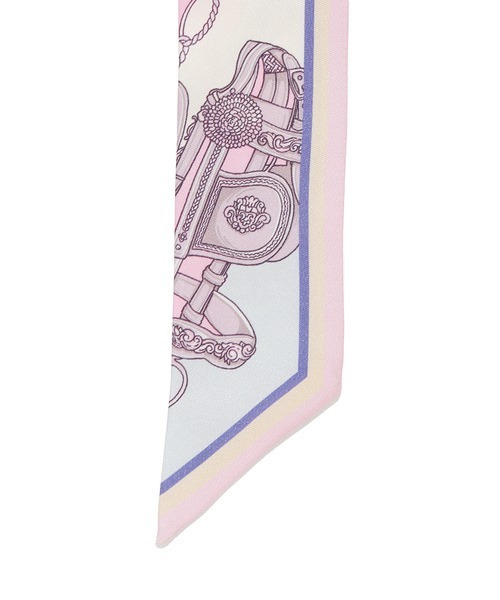 SNIDEL（スナイデル）の「タイスカーフ（その他ヘアアクセサリー・レディース・ベージュ/オレンジ/ピンクベージュ/ライトブルー・FREE）」の14枚目の写真