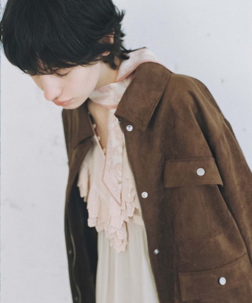 SNIDEL（スナイデル）の「タイスカーフ（その他ヘアアクセサリー・レディース・ベージュ/オレンジ/ピンクベージュ/ライトブルー・FREE）」の21枚目の写真