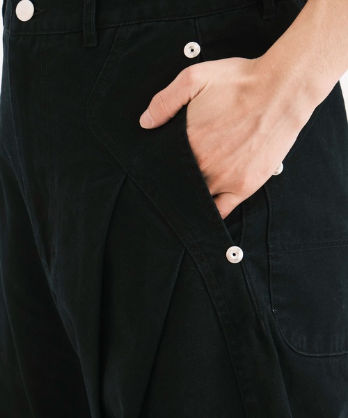 CONZ（コンズ）の「DUCK CURVED PANTS（チノパンツ・メンズ・チャコールグレー/ブラック/キャメル・1/2/3）」の17枚目の写真