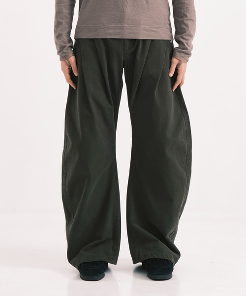 スーツ conz DUCK CURVE PANTS ダックカーブパンツ(1 DARK GREY): CONZ: MENS｜CONZ ONLINE STORE