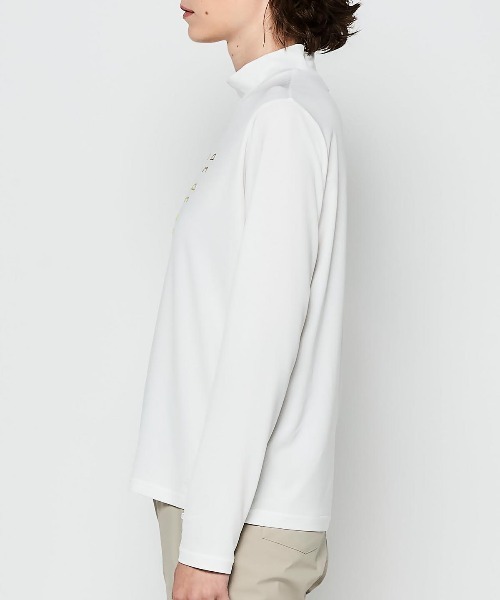 Picone CLUB(ピッコーネクラブ)の「ピコ柄ストーンプルオーバー(Tシャツ/カットソー・レディース・ピンク/ライトグリーン/ホワイト/ネイビー・S/M/L)」の16枚目の写真